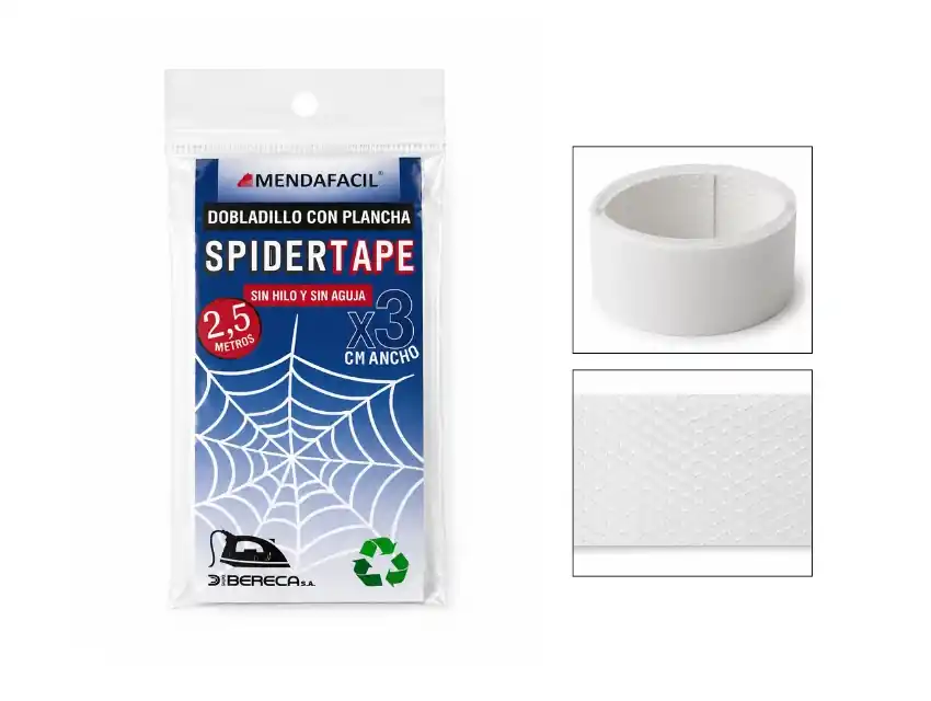 CINTA ADHESIVA PARA DOBLADILLOS 30MM X 2,5MTS